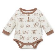 Aster & Oak Badger Henley Onesie-bodysuits-and-rompers-Bambini