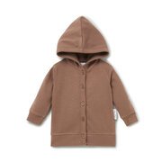 Aster & Oak Rib Hooded Cardigan-tops-Bambini