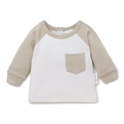 Aster & Oak Leaf Drop Raglan Tee-tops-Bambini
