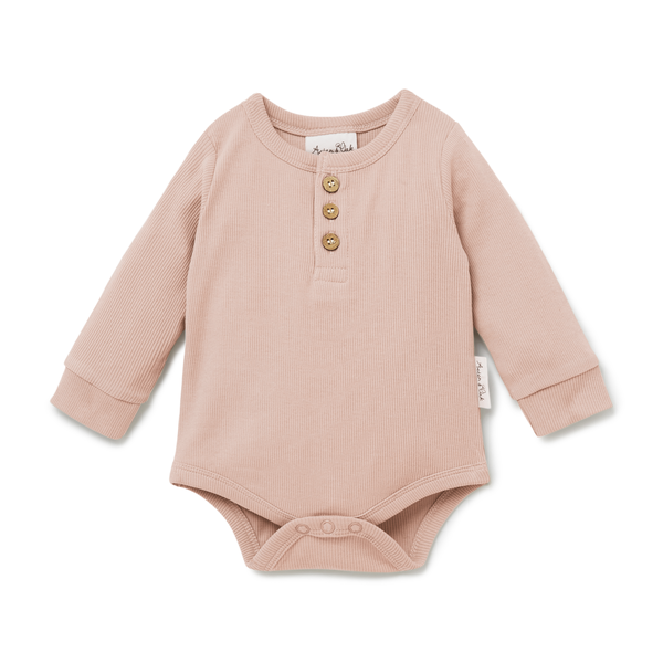 Aster & Oak Henley Onesie