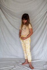 Bella + Lace Sunflower Trackies-pants-and-shorts-Bambini