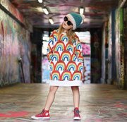 Minti Rain-Bows Dress-dresses-and-skirts-Bambini