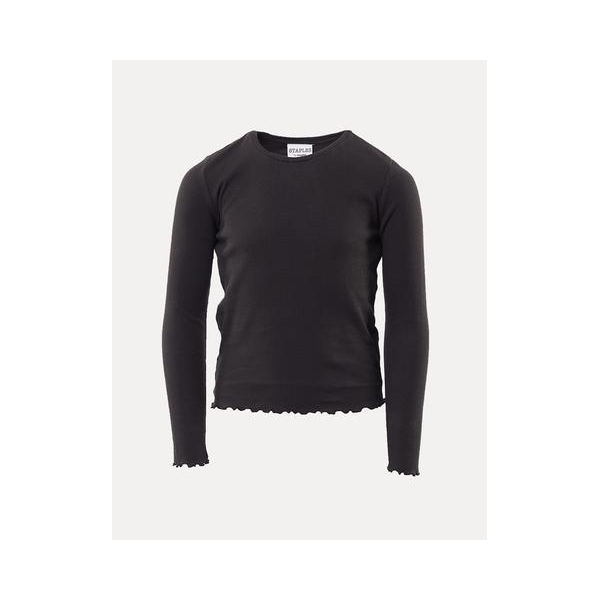 Eve Girl 1 x 1 Rib Longsleeve Tee