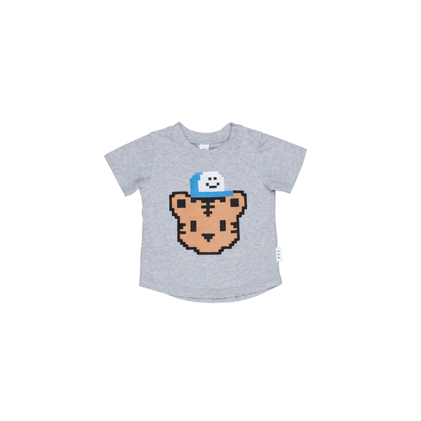 Huxbaby Digi Tiger Tee