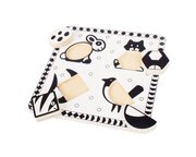 Black & White Wooden Puzzle-toys-Bambini