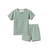 Nature Baby SS Waffle Pyjamas-sleepwear-Bambini