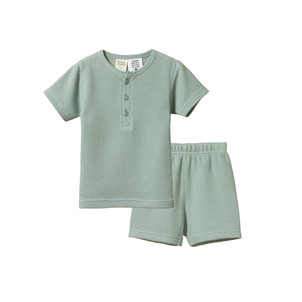 Nature Baby SS Waffle Pyjamas