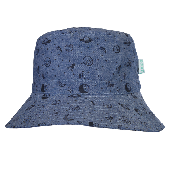 Acorn Denim Space Bucket Hat