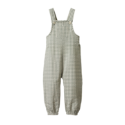 Nature Baby Tipper Gingham Overalls-bodysuits-and-rompers-Bambini