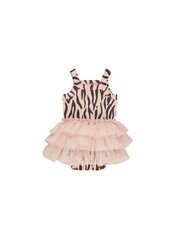 Huxbaby Tiger Tiered Ballet Onesie-dresses-and-skirts-Bambini