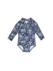 Huxbaby Floral LS Zip Swimsuit-swimwear-Bambini