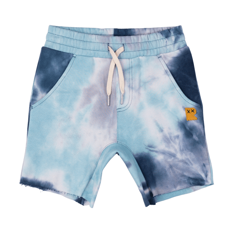 Boys tie shop dye shorts
