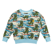 Rock Your Kid Dino Wave Sweatshirt-tops-Bambini