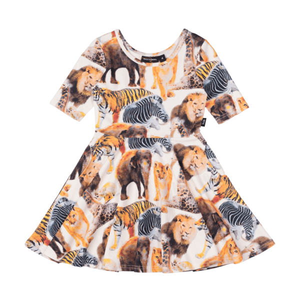 Rock Your Kid Safari Waisted Dress