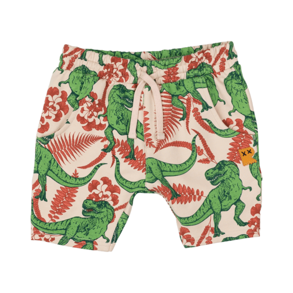Rock Your Kid Aloha Dino Shorts