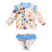Rock Your Baby Violet Rashie Set-swimwear-Bambini