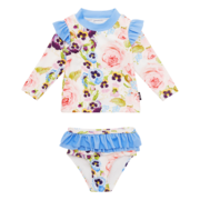 Rock Your Baby Violet Rashie Set-swimwear-Bambini