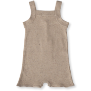 Grown Ribbed Speckle Playsuit-bodysuits-and-rompers-Bambini