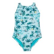 Speedo High Neck Strappy Back One Piece-swimwear-Bambini