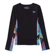 Speedo LS Splice Rashguard-swimwear-Bambini