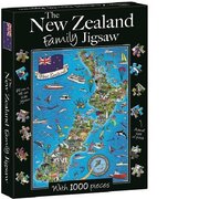 New Zealand Family Jigsaw Puzzle 1000PC -puzzles-Bambini