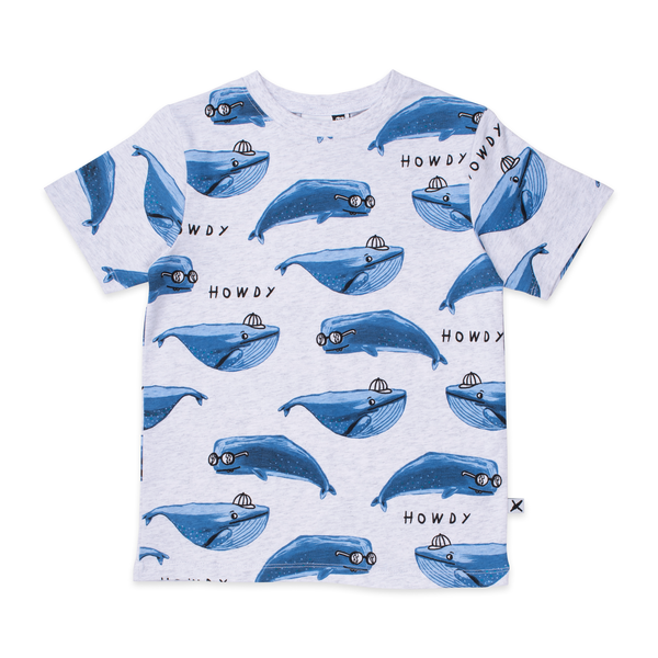 Minti Whale Pod Tee