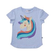 Minti Rainbow Unicorn Tee-tops-Bambini