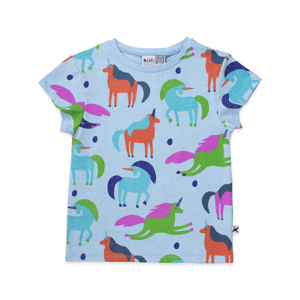 Minti Dancing Unicorns Tee