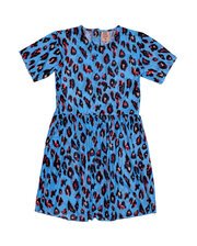 The Girl Club Leopard Print T-shirt Dress-dresses-and-skirts-Bambini