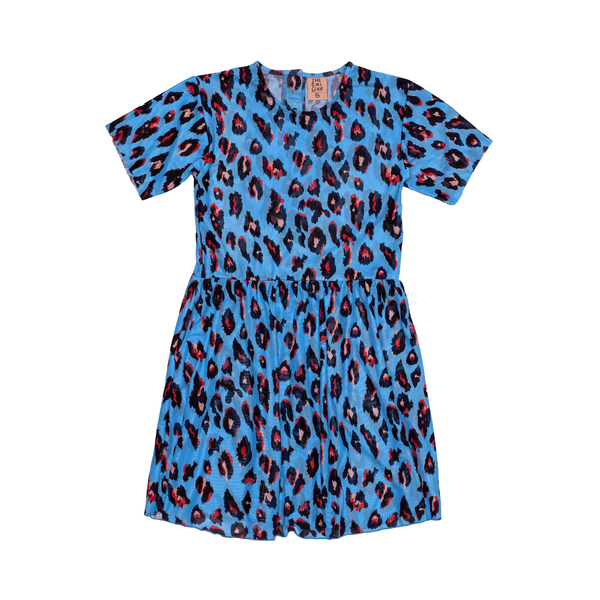 The Girl Club Leopard Print T-shirt Dress