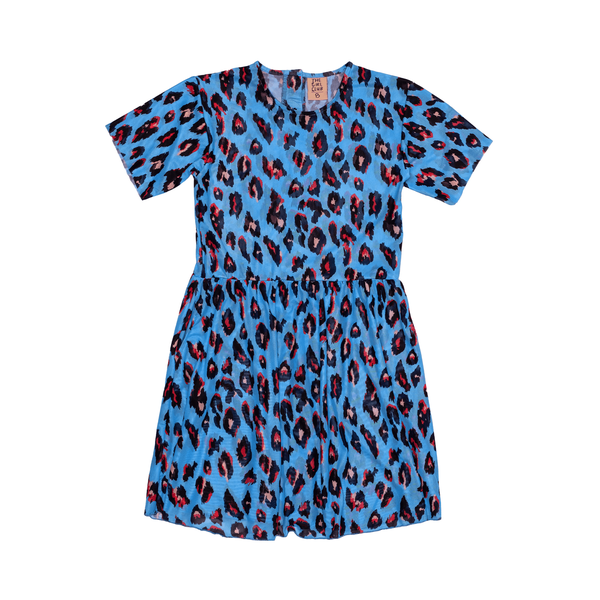 The Girl Club Leopard Print T-shirt Dress