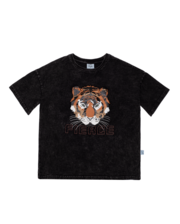 Grlfrnd Fierce Tiger Oversize Tee-tops-Bambini