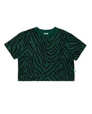 Grlfrnd Tiger Stripe Crop Tee-tops-Bambini