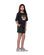 Grlfrnd Tiger Stripe Panel Shorts