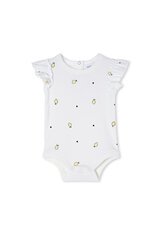 Milky White Rib Bubbysuit-bodysuits-and-rompers-Bambini
