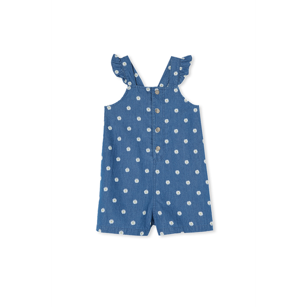 Milky Daisy Overalls