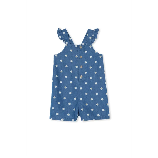 Milky Daisy Overalls
