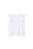 Milky White Broderie Frill Tee