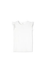 Milky Frill Rib Tee-tops-Bambini