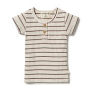 Wilson & Frenchy Stripe Rib Top-tops-Bambini