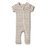 Wilson & Frenchy Stripe Rib Zipsuit