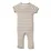 Wilson & Frenchy Stripe Rib Zipsuit
