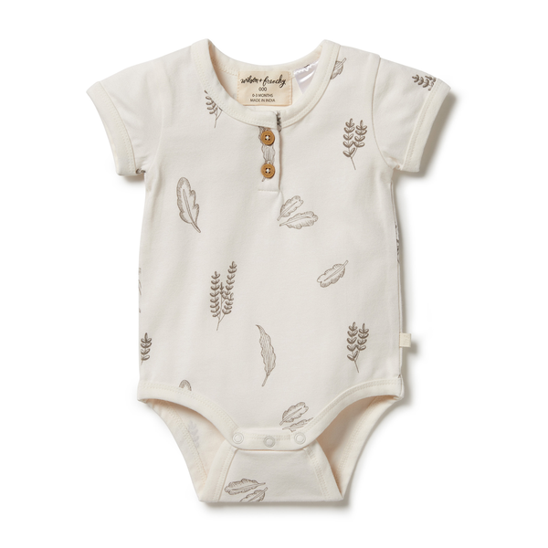 Wilson & Frenchy Henley Bodysuit