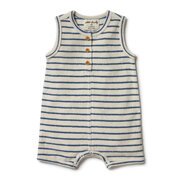 Wilson & Frenchy Terry Growsuit-bodysuits-and-rompers-Bambini