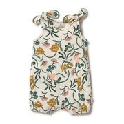 Wilson & Frenchy Crinkle Tie Playsuit-bodysuits-and-rompers-Bambini