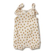 Wilson & Frenchy Crinkle Tie Playsuit-bodysuits-and-rompers-Bambini