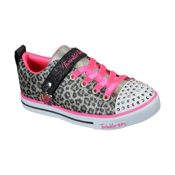 Skechers Sparkle Lite Leopard Shines