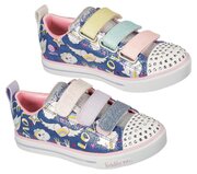 Skechers Sparkle Lite Believe In Rainbows-footwear-Bambini