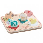 Hape Animal Noise Puzzle-toys-Bambini