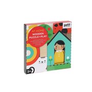 Petit Collage Wooden Puzzle & Play-toys-Bambini